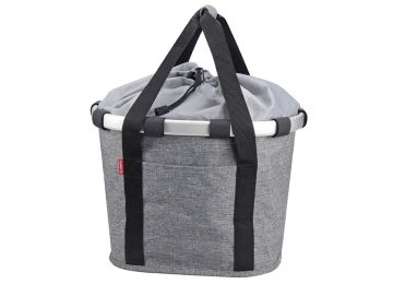 KLICKFIX Bikebasket Twist Silver