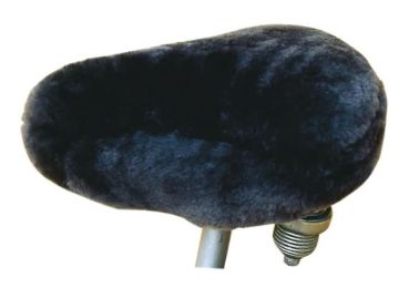 BIKE&CO Sattelüberzug Lammfell Touren